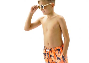 Παιδικό μαγιό εμπριμέ για αγόρι | EXOTIC ORANGE - Energiers - 